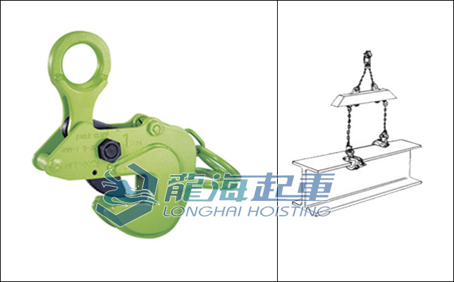 AMN型鹰牌钢板钳吊装案例 AMN型鹰牌钢板钳吊装案例
