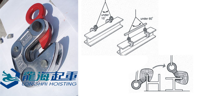 龙升LHC-S钢板吊具实物及吊装案例