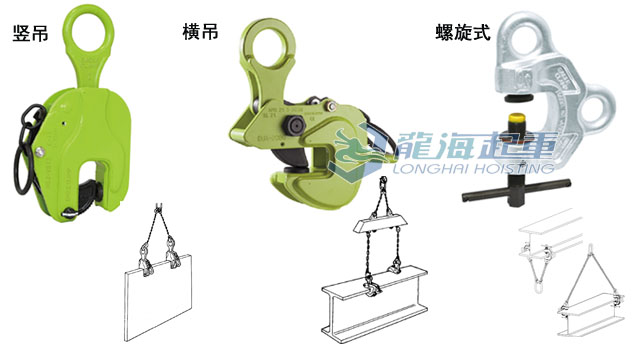 钢板吊钳的种类